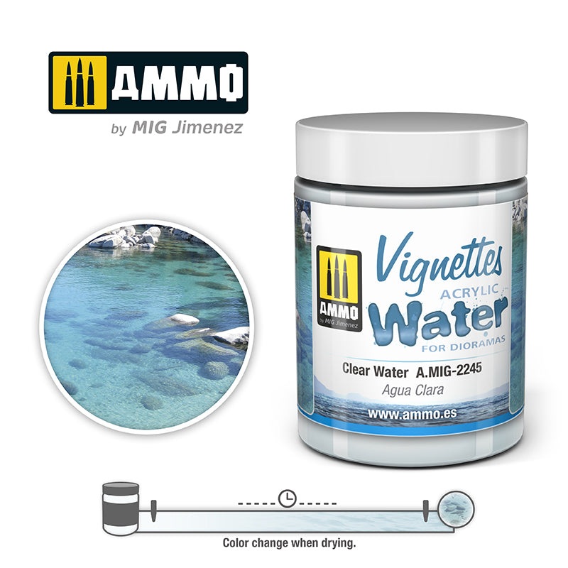 CLEAR WATER ACRYLIC 100mL