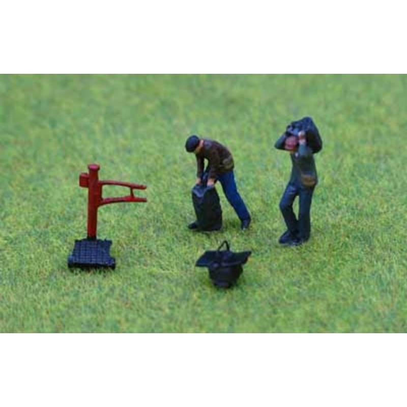 Coal men & scales