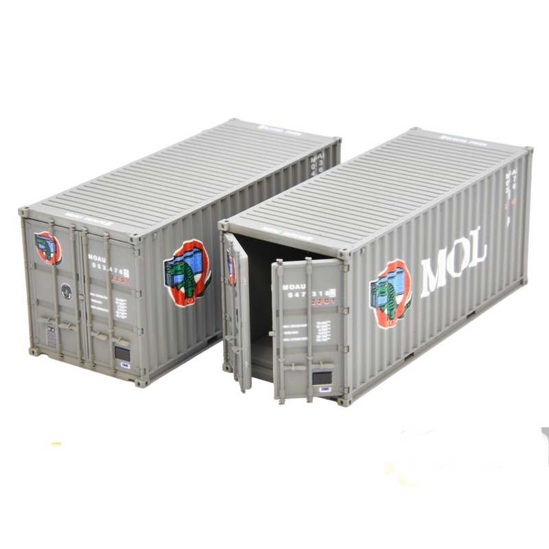 Container 20FT Mitsui Lines 047318 8/053476 6 Twin Pack