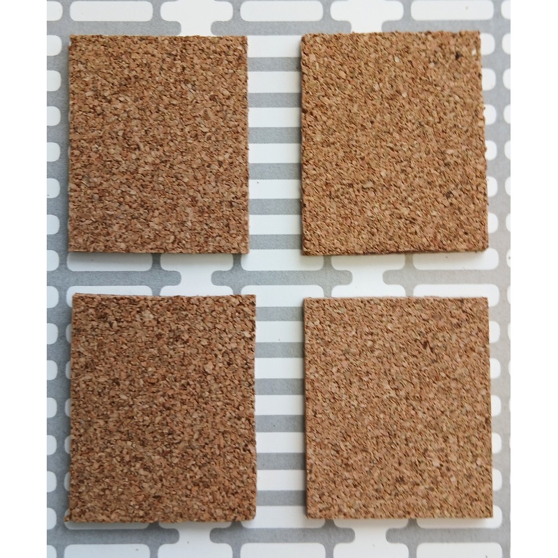 CTPC-NSC203-4 PECO CORK UNDERLAY SHORT STRAIGHT