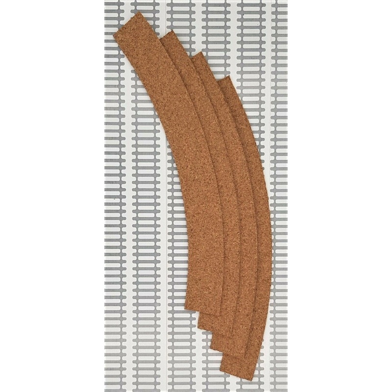 CTPC-NSC221-4 PECO CORK UNDERLAY DOUBLE CURVE / RADIUS NO.1