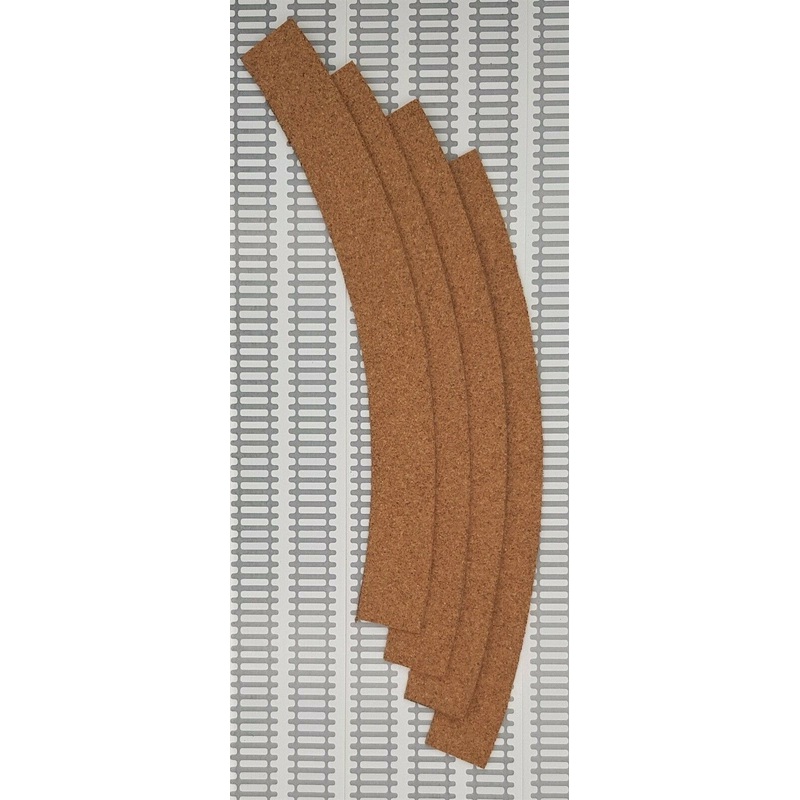 CTPC-NSC226-4 PECO  CORK UNDERLAY DOUBLE CURVE / RADIUS NO.2