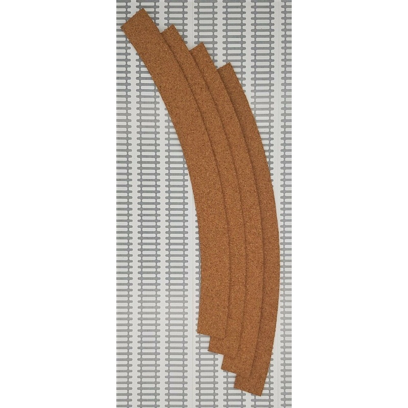 CTPC-NSC231-4 PECO CORK UNDERLAY DOUBLE CURVE / RADIUS NO.3