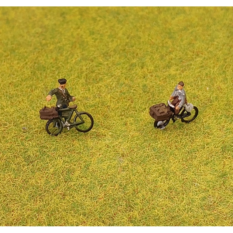Delivery bikes and tradesmen  N