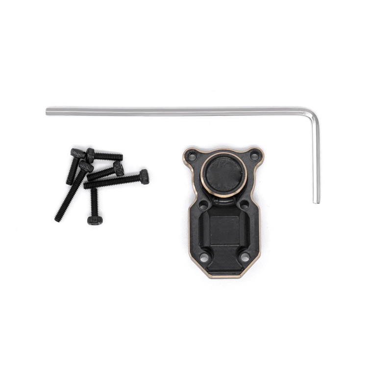 Diff Cover Black Brass AX/SCX24