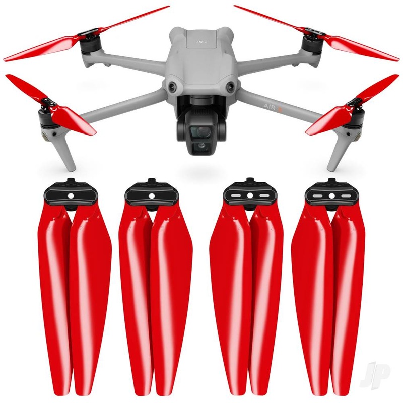 DJI Air 3 STEALTH Upgrade Propellers – x4 Red
