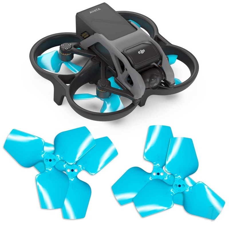 DJI Avata 3-blade Upgrade Propeller Set – x4 Blue