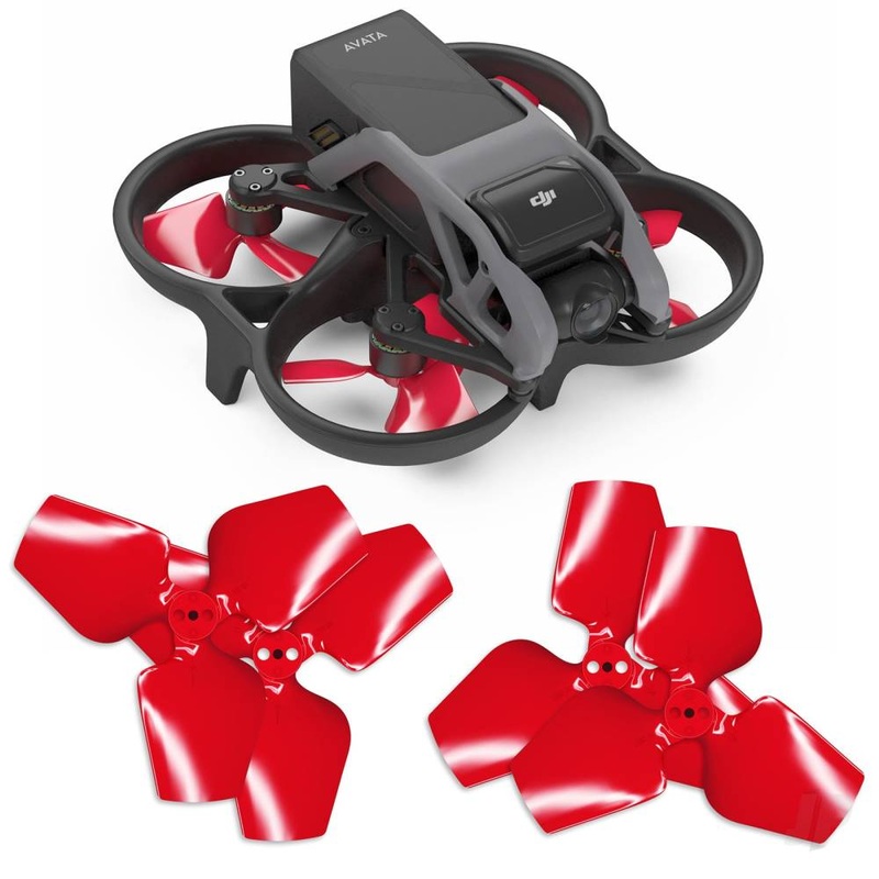 DJI Avata 3-blade Upgrade Propeller Set – x4 Red