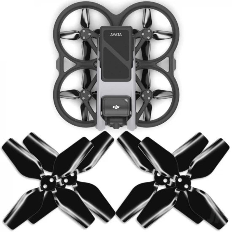 DJI Avata 4-blade Upgrade Propeller Set – x4 Black