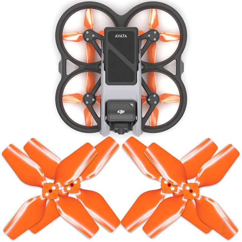 DJI Avata 4-blade Upgrade Propeller Set – x4 Orange