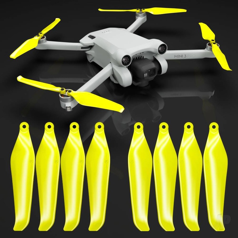 DJI Mini 3 Pro/4 Pro STEALTH Upgrade Propellers – x4 Electric