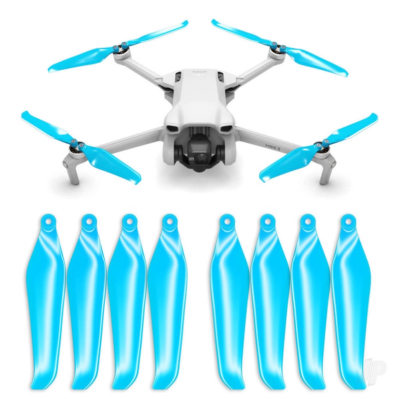 DJI Mini 3 STEALTH Upgrade Propellers – x4 Blue
