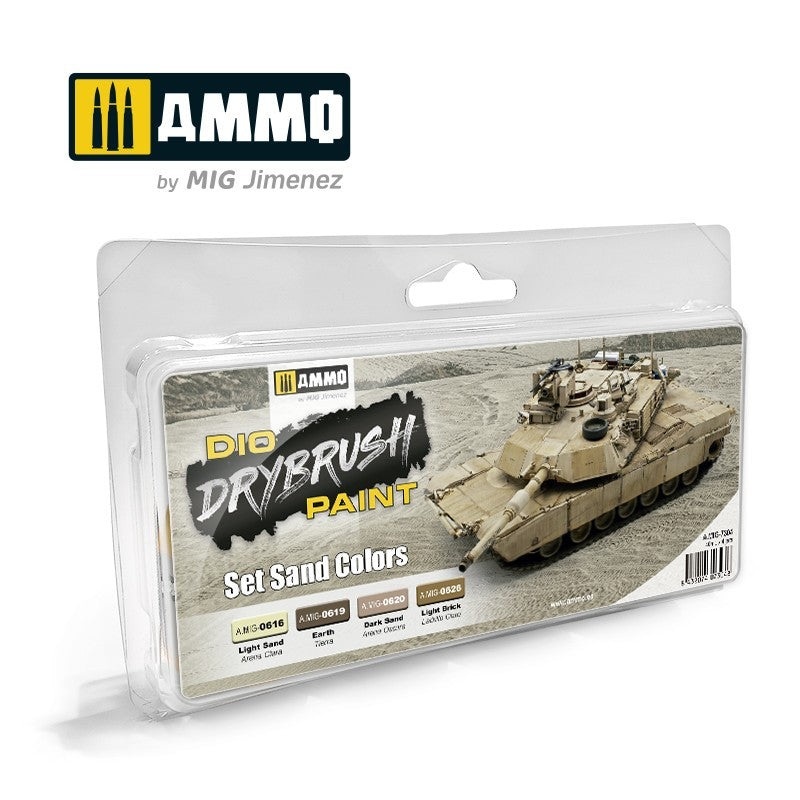 DRYBRUSH SET SAND COLOURS