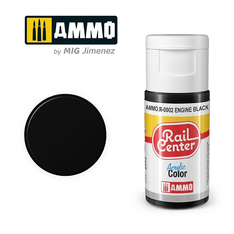 ENGINE BLACK  (15 mL)