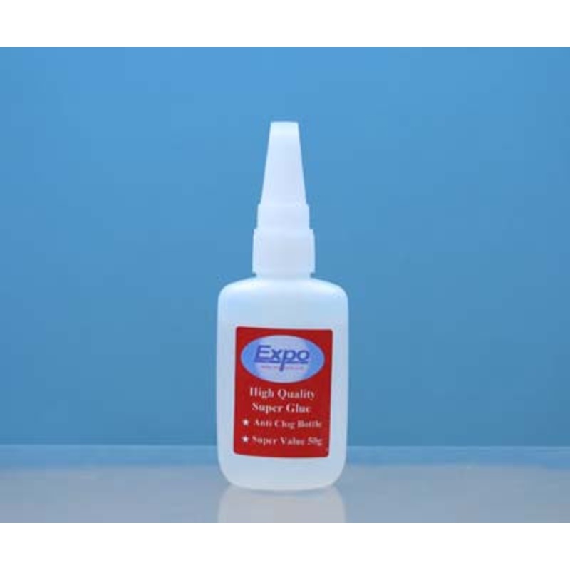 EXPO 50G THICK SUPER GLUE OVAL BOTTLE