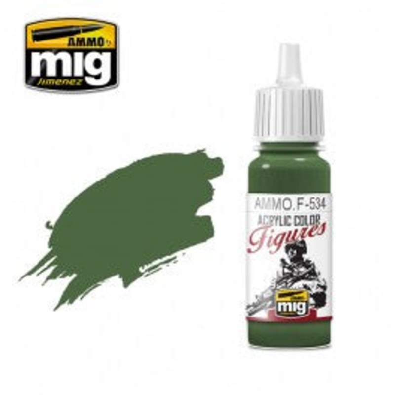 FIGURE PAINT OLIVE GREEN