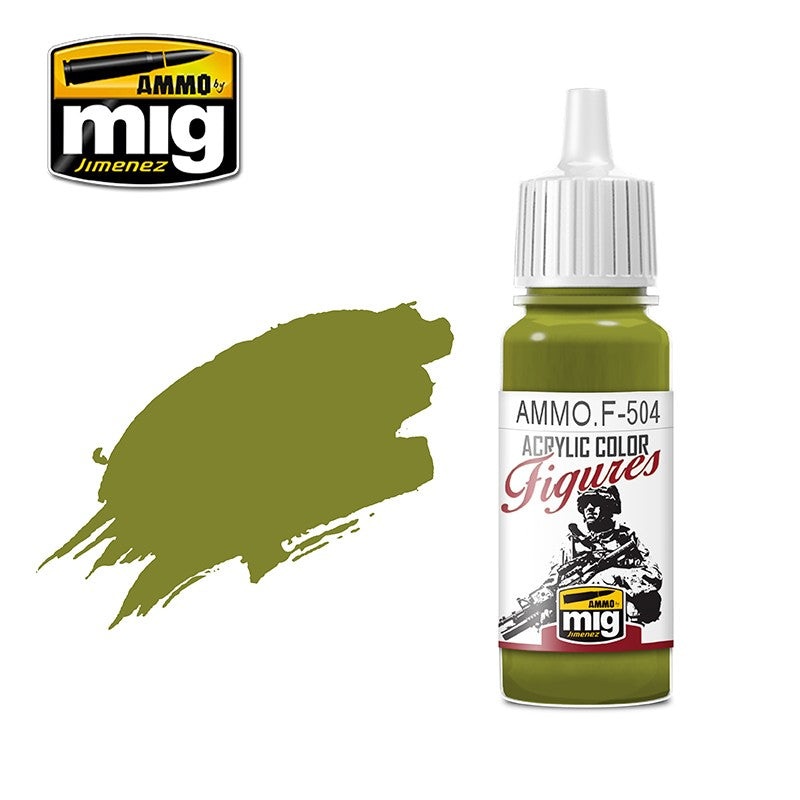 FIGURE PAINT YELLOW GREEN FS-34259