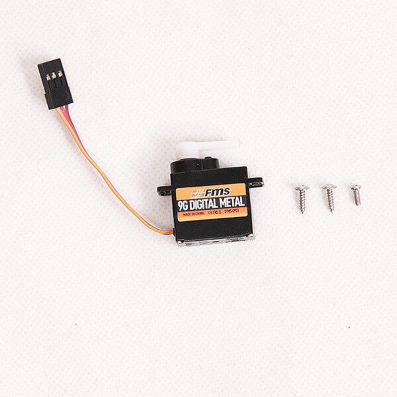 FMS 9G DIGITAL METAL GEAR SERVO POSITIVE w/460mm WIRE