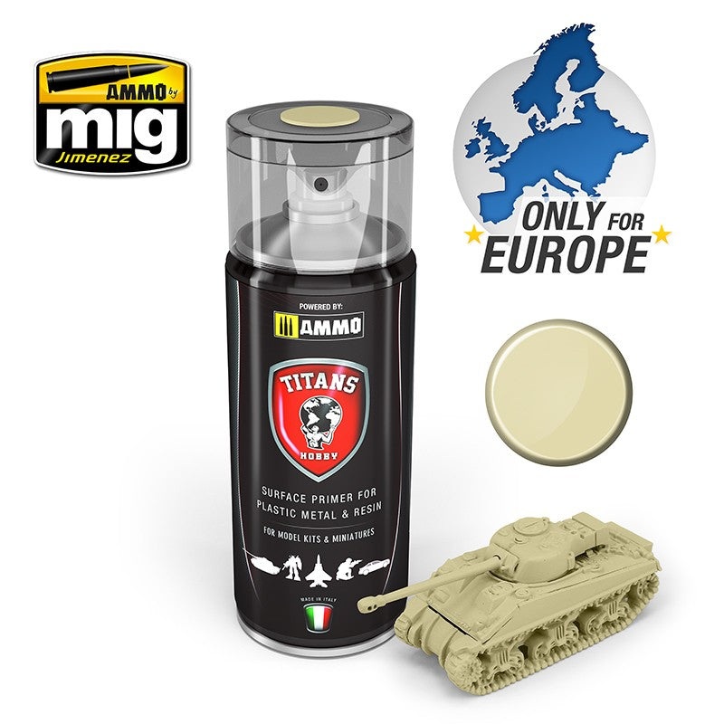 TITAN HOBBY BONE WHITE PRIMER 400ML