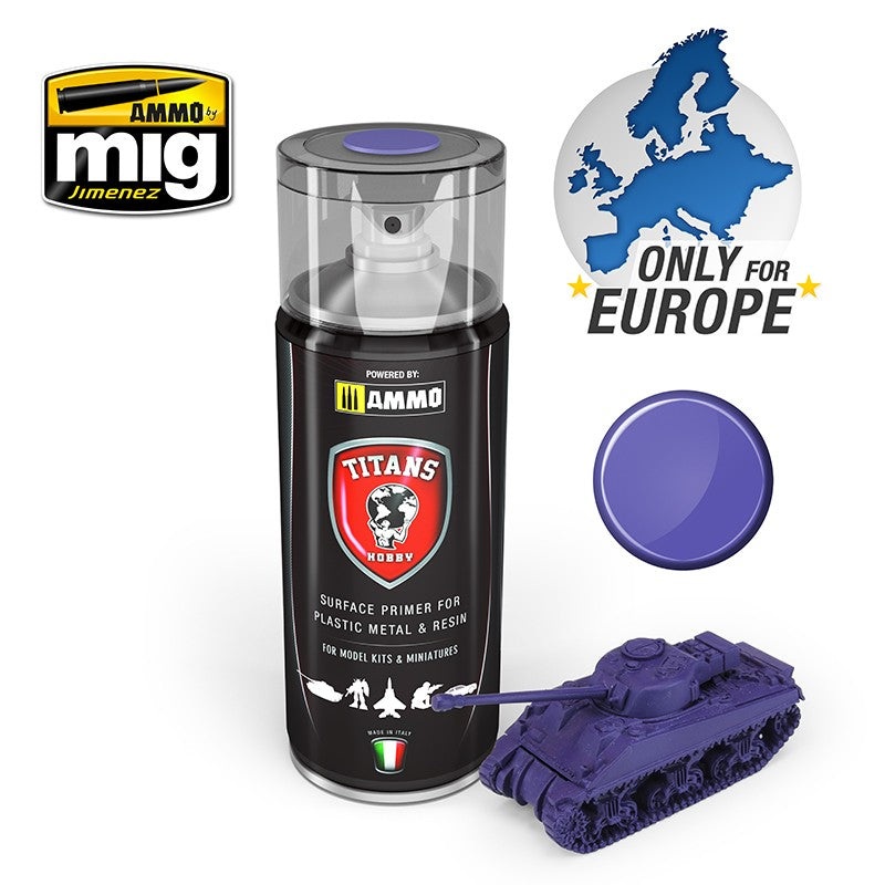 TITAN HOBBY MAGIC PURPLE MATT PRIMER 400ML