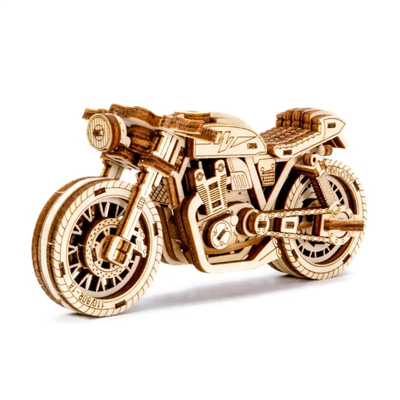 Woodencity Puzzle Caf Racer