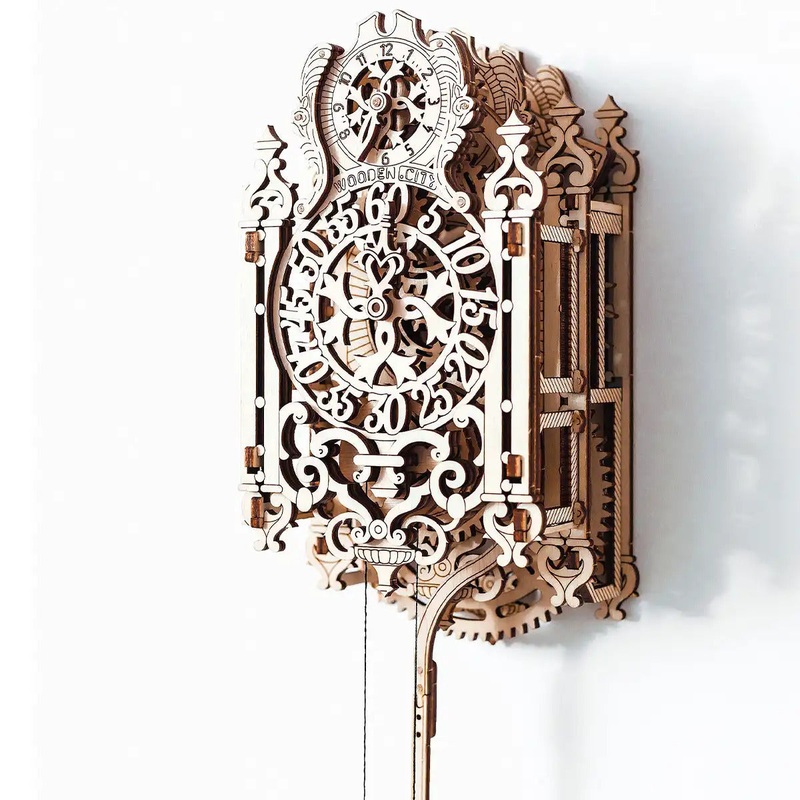 Woodencity Puzzle Royal Clock