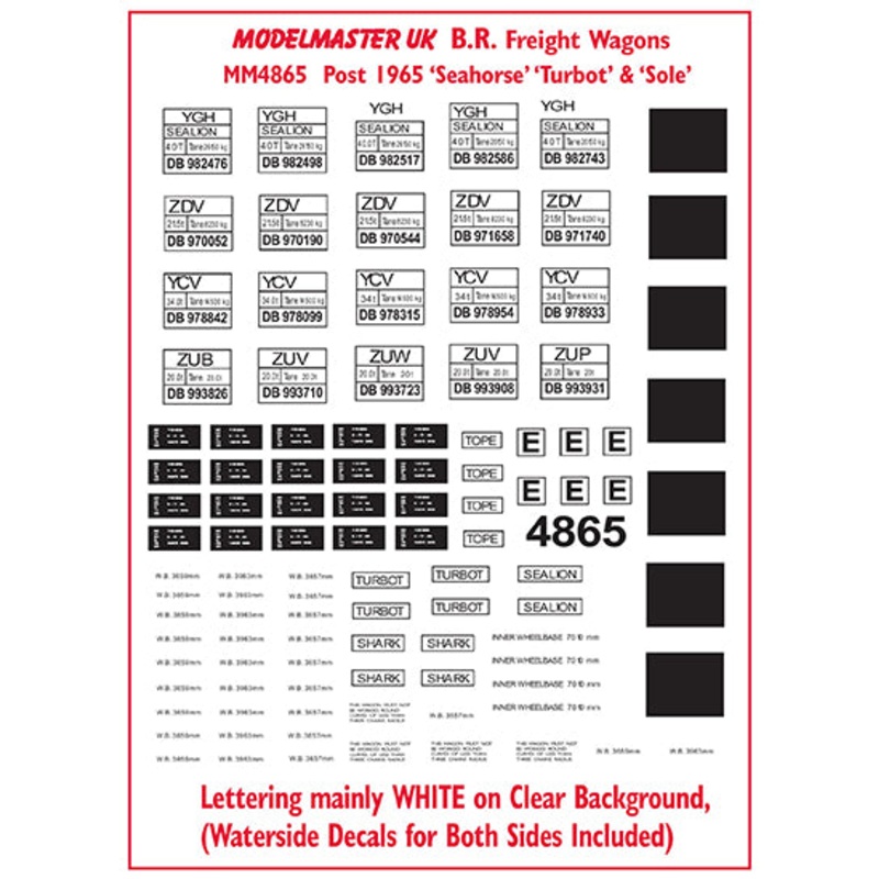 MM4865 Engineering Dept. Shark Brake Vans  and Turbot