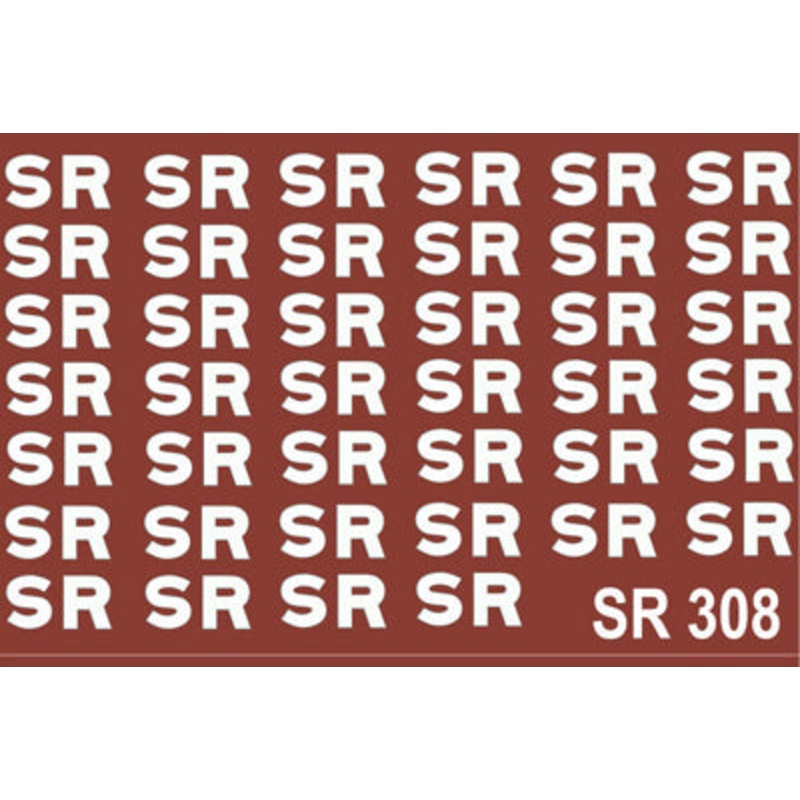 SR LARGE WAGON LETTERING