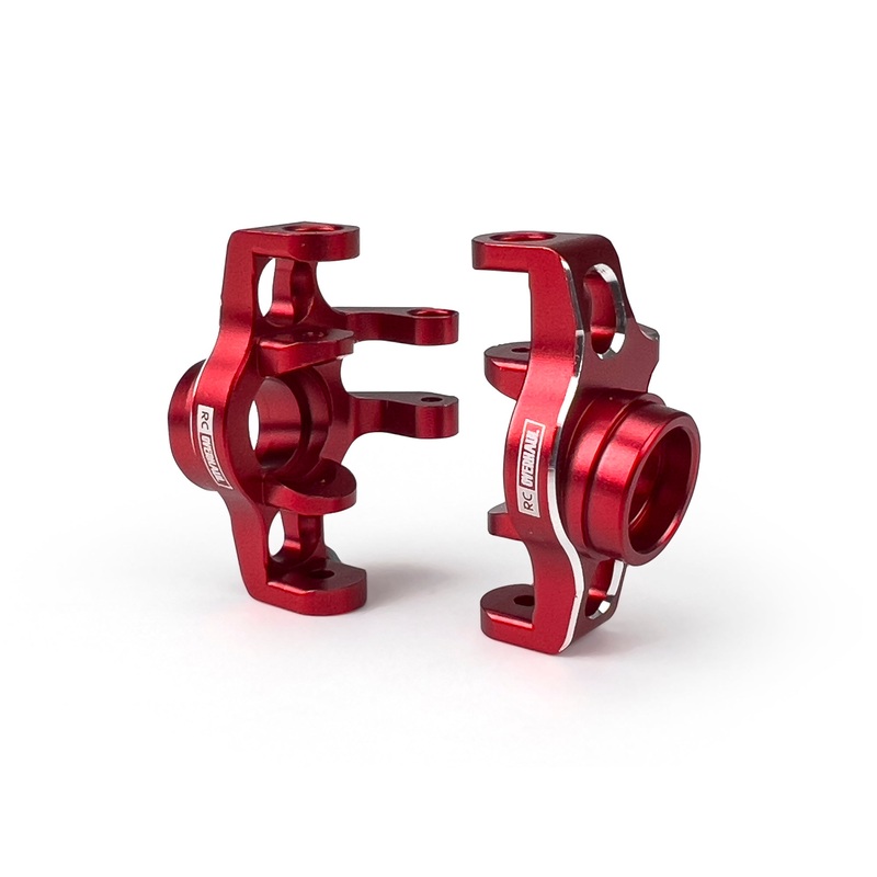 Front Hubs Red Aluminum 1/18 Grom