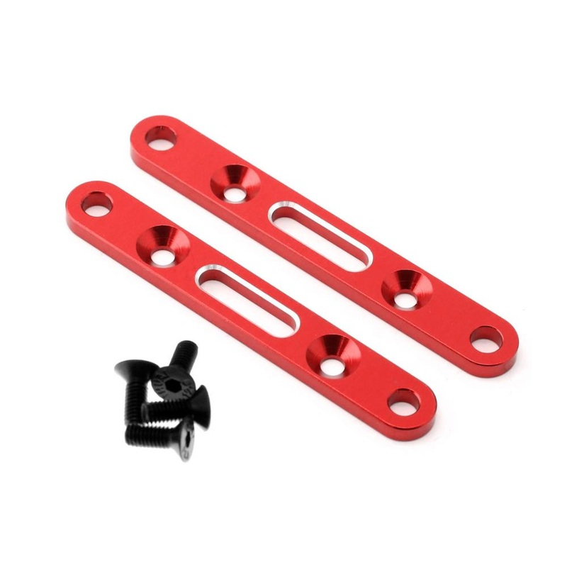 Front & Rear Sus Arm Mount Red Aluminum 4S