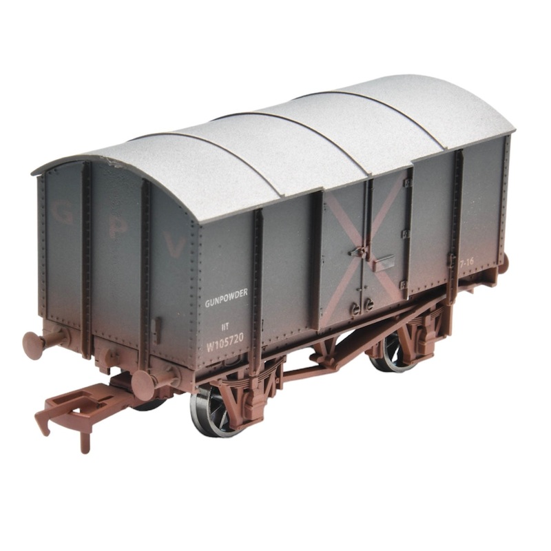 Gunpowder Van GWR W105720 Weathered