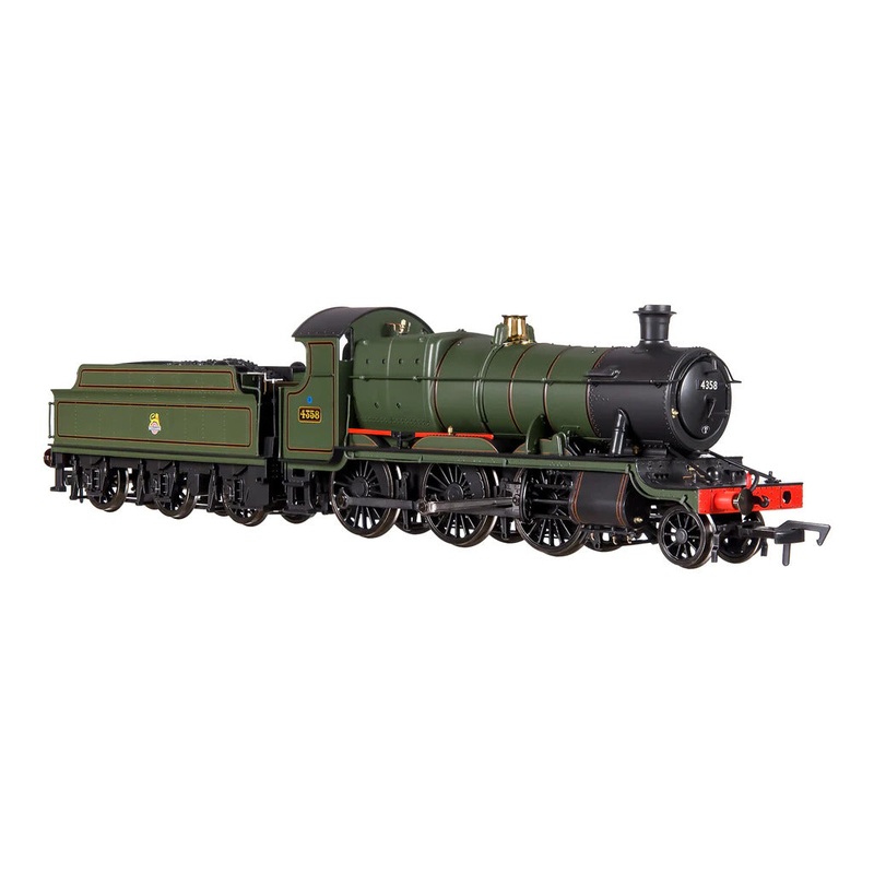 GWR 43xx 2-6-0 Mogul 4358 BR Lined Green E/C DCC & Snd Fit