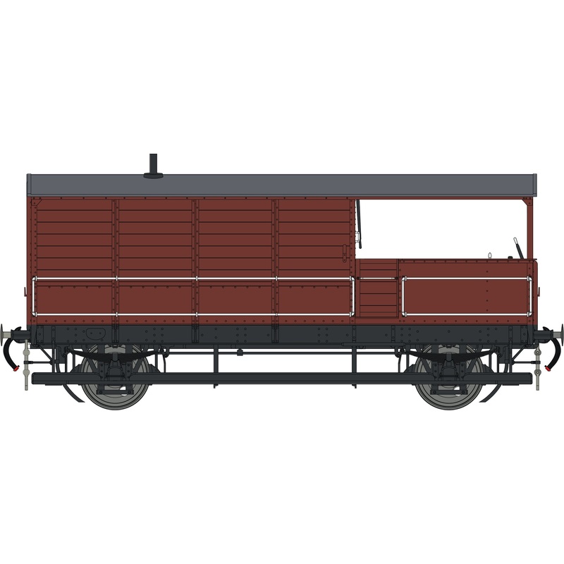 GWR Toad Brake Van Bauxite Unnumbered  Diagram AA21