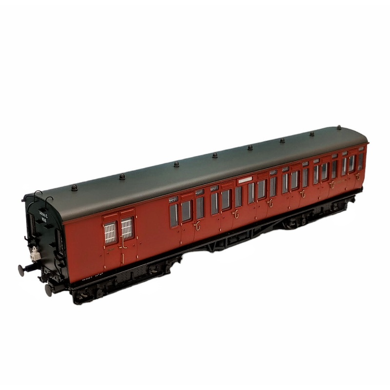 GWR Toplight M/Line City BR Maroon  Second Brke 3757 Set 6