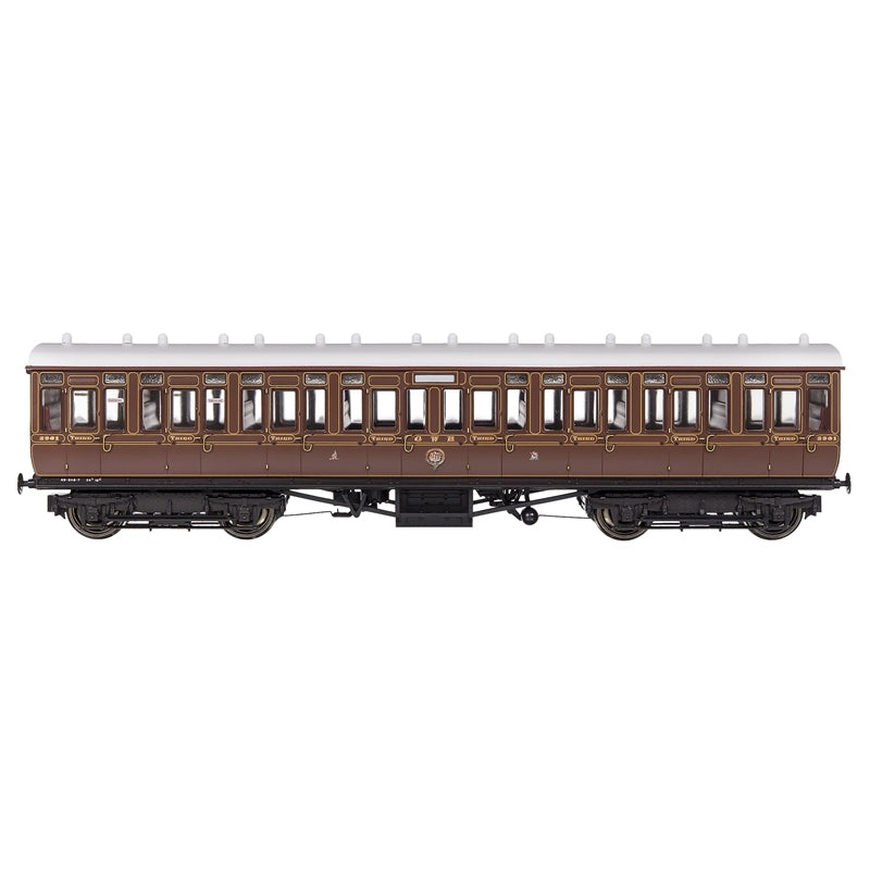 GWR Toplight M/Line City GWR All Brown All Third 3909 Set 5