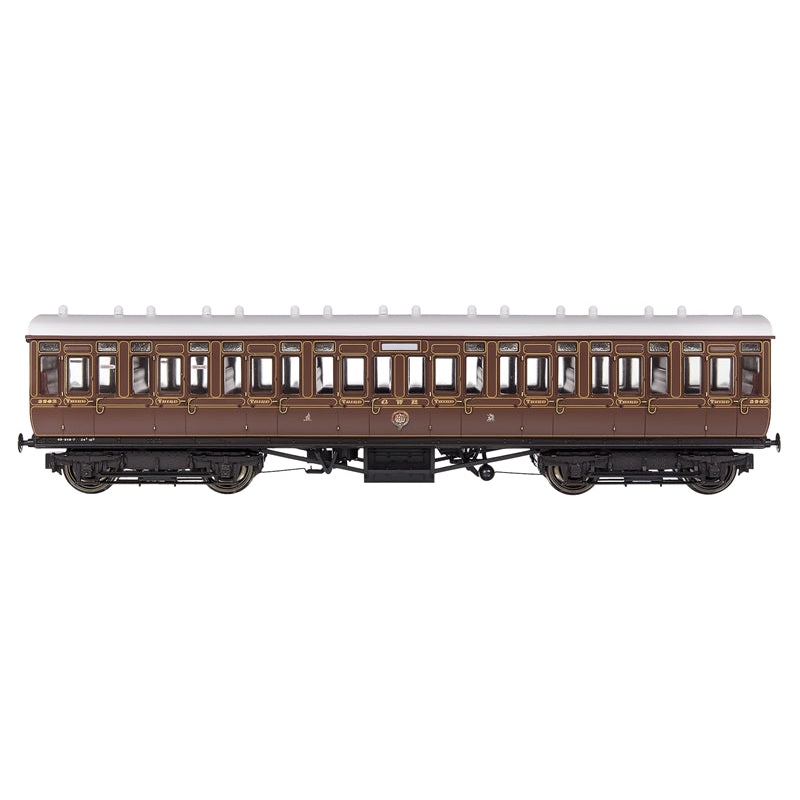 GWR Toplight M/Line City GWR All Brown All Third 3910 Set 5