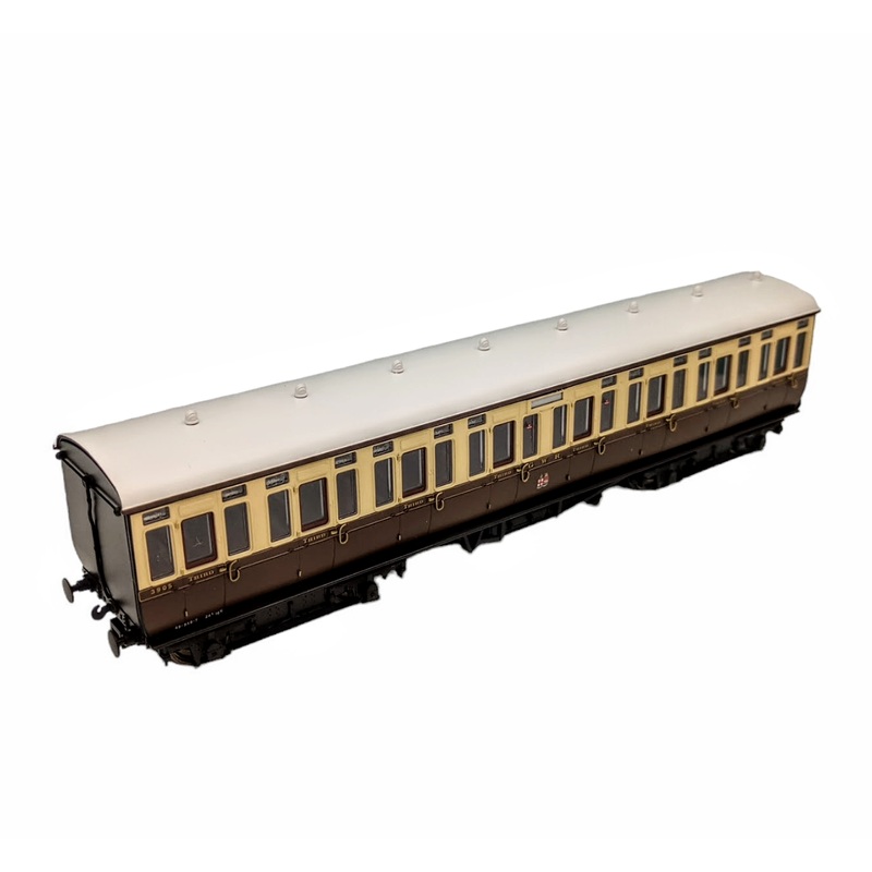 GWR Toplight M/Line Cty Tw Cty Chc & Crm All 3rd 3906 Set 3