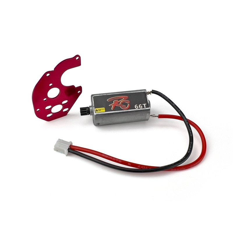 High Torque Motor w/Pinion & Motor Plate SCX24