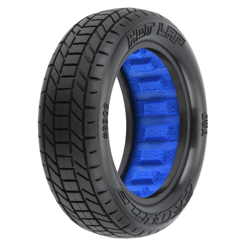 Hot Lap 2.2 2WD MC (Clay) Dirt Oval Buggy Front Tires (2)