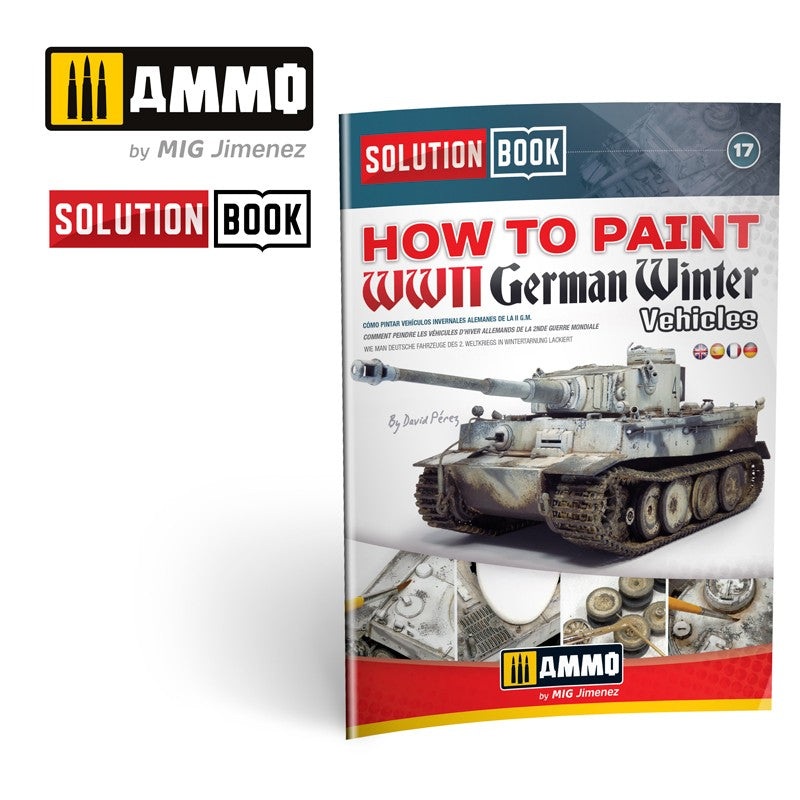 How to paint WWII German winter vehicles – Solution Book