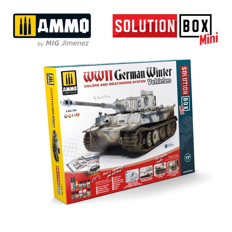 HOW TO PAINT WWII GERMAN WINTER VEHICLES SOLUTION BOX