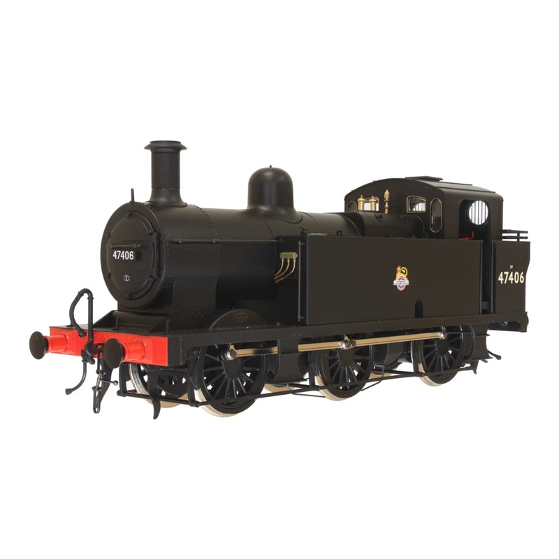 Jinty 3F 0-6-0 BR E/Crest 47406
