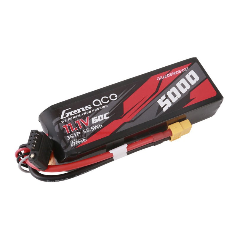 Li-Po Car G-Tech 3S 11.1V 5000mAh 60C with XT60 Short