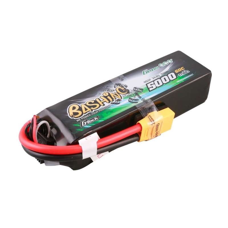 Li-Po Car G-Tech 4S 14.8V 5000mAh 60C Bashing with XT90