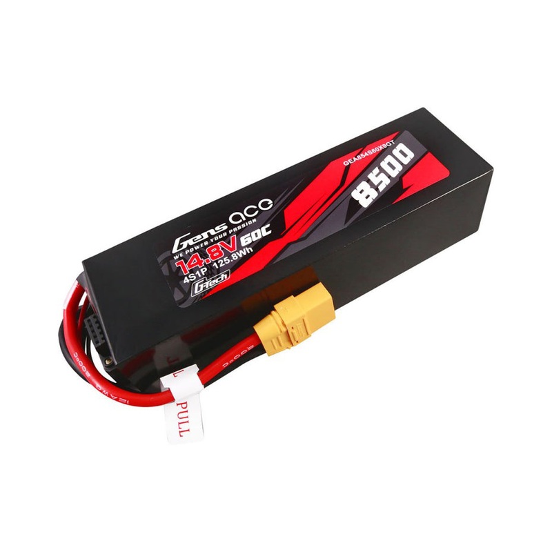 Li-Po Car G-Tech 4S 14.8V 8500mAh 60C with XT90