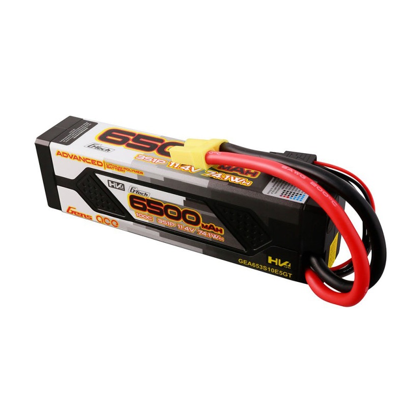 Li-Po Car Hard Case Adv. G-Tech 3S 11.4V 6500mAh 100C HardCa