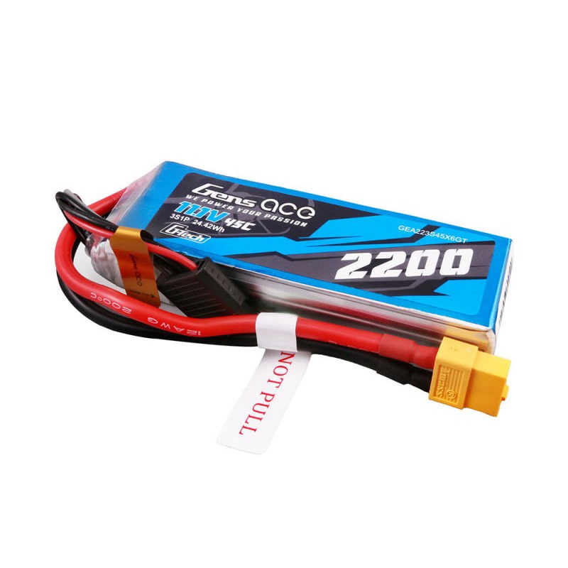 Li-Po G-Tech 3S 11.1V 2200mAh 45C with XT60