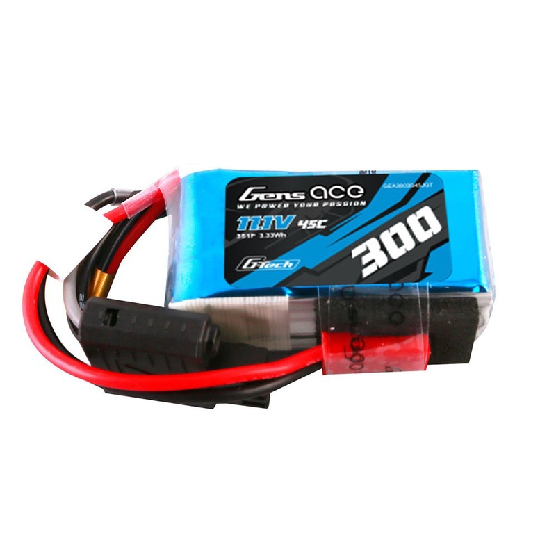 Li-Po G-Tech 3S 11.1V 300mAh 45C with JST