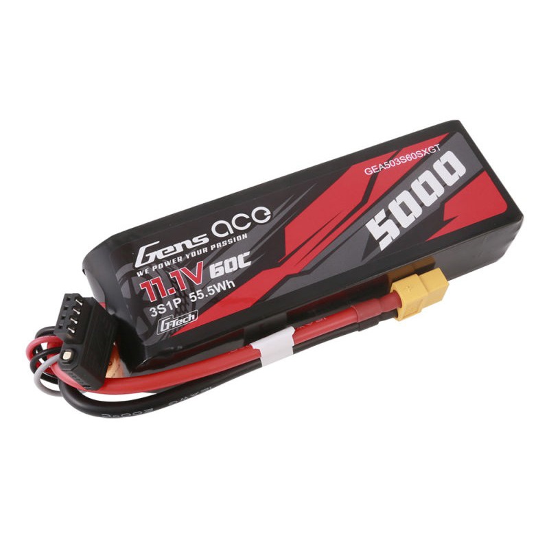 Li-Po G-Tech Car 3S 11.1V 5000mAh 60C with XT60