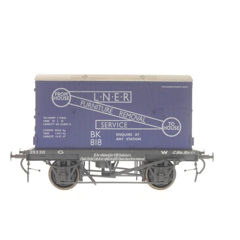 LNER Conflat & Container Weathered